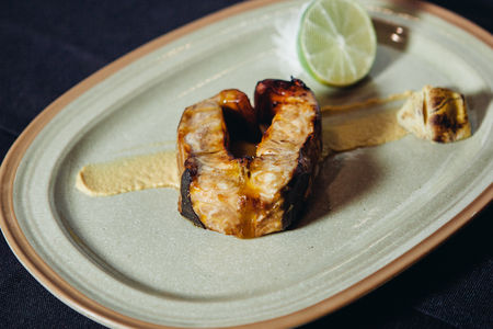 Стейк из осетрины