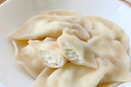 Вареники с творогом (шоковая заморозка)