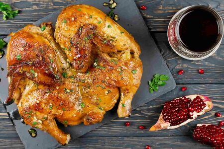 Цыпленок на углях