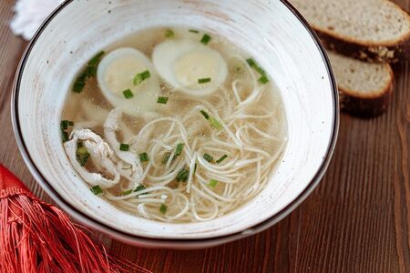 Суп-лапша с курочкой