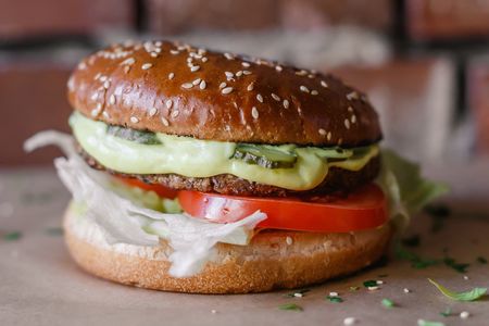 Чизбургер веганский