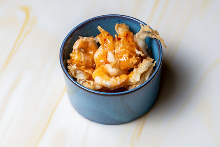 Морепродукты темпура