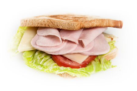Сэндвич с ветчиной