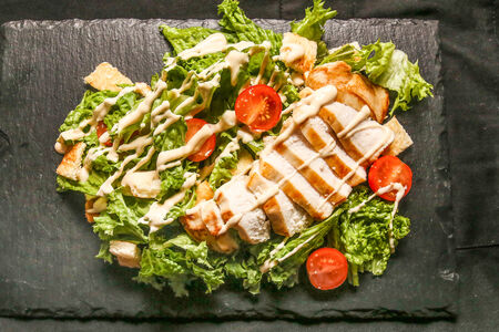 Салат Не Цезарь с курицей