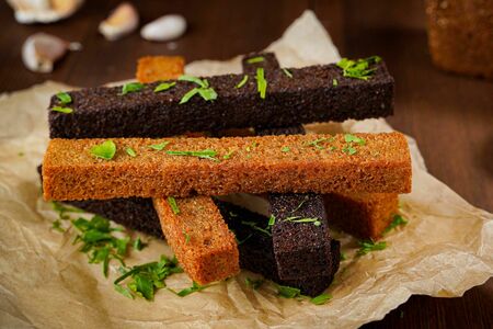 Чесночные гренки