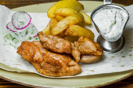 Шашлык из курицы