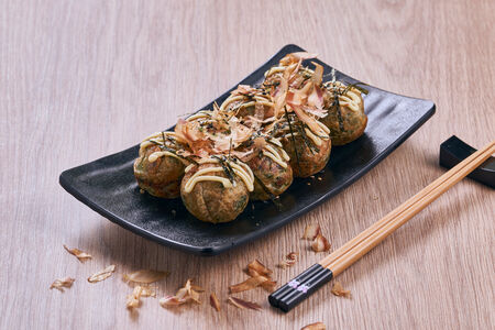 Такояки с креветкой