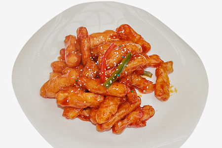 Свинина в кисло-сладком соусе