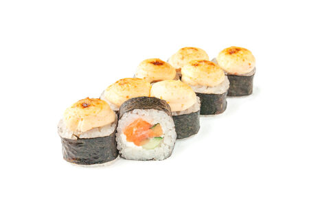 Запеченный ролл Хоккайдо