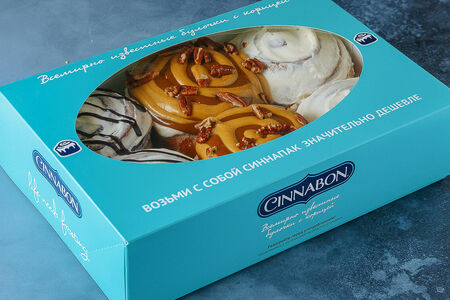 СиннаПак 6 мини-булочек ассорти