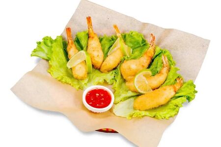 Креветки в панировке