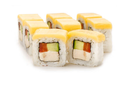 Запечённый ролл Цезарь