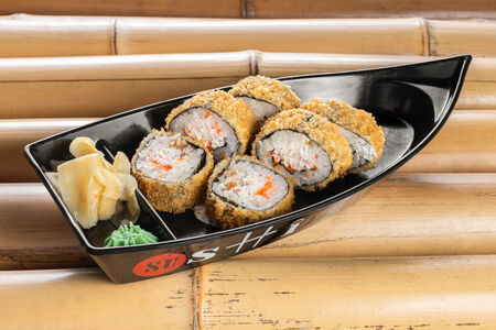 Горячий ролл Кани Чис Темпура