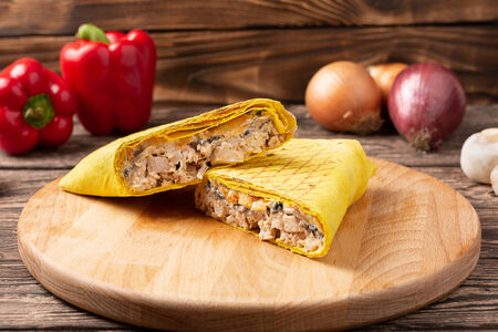 Жюльен в сырном лаваше мини