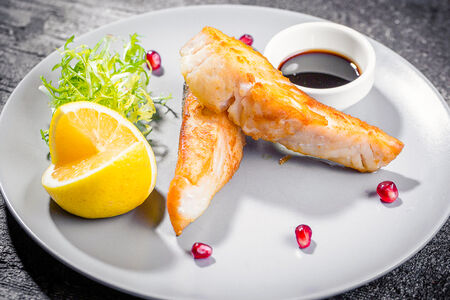 Судак жареный