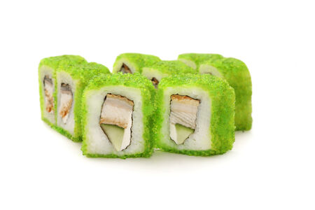 Ролл Калифорния с угрём