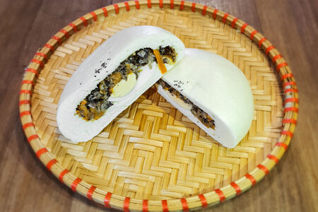 Булочка Бао с грибами