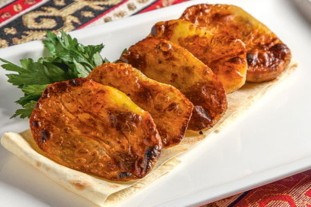 Картофель, запеченный на углях