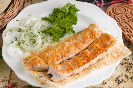 Люля-кебаб из курицы