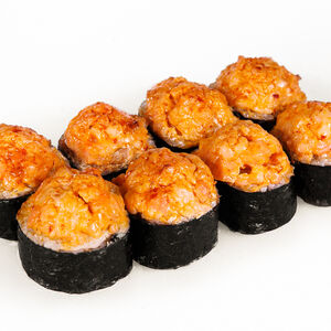 Ролл запеченный Вулкан с лососем