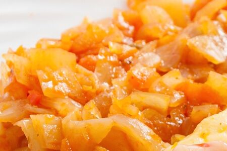 Капуста тушёная