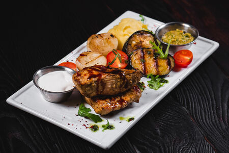 Медальоны из индейки