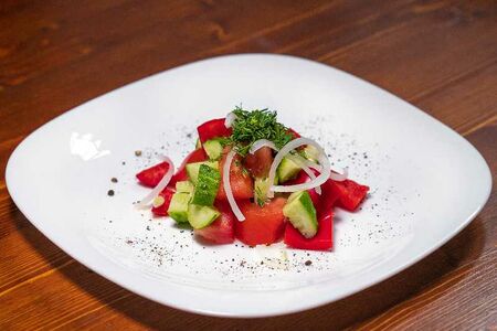 Салат Овощной с маслом