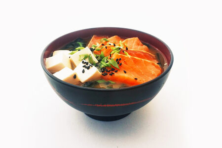 Суп Мисо с семгой