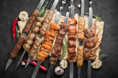 Шашлык из каре ягнёнка