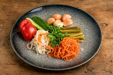 Ассорти домашних солений