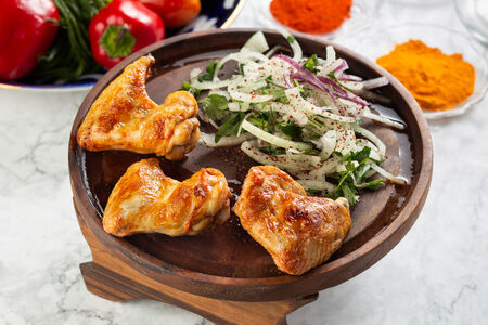 Шашлык из куриных крыльев