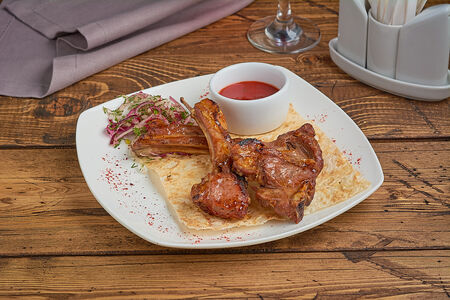 Шашлык из бараньей корейки