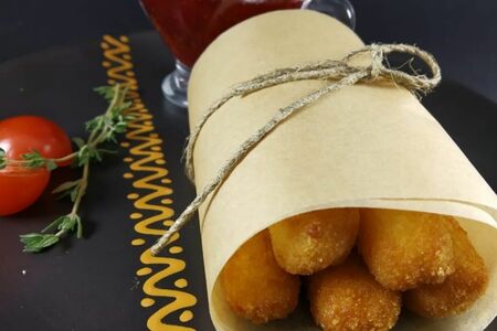 Сыр жареный