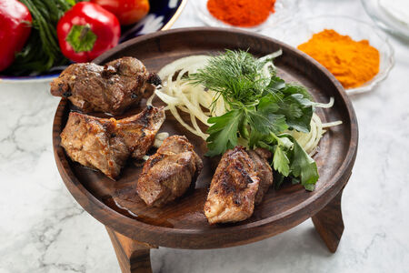 Шашлык из баранины мясистой