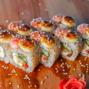 Ролл Запеченный с окунем