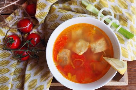 Уха из семги