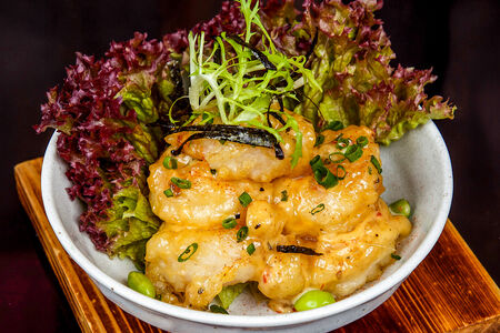 Креветки с чёрным перцем