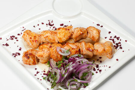 Шашлык из куриного филе по-турецки