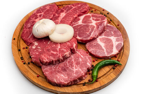 Мясное ассорти из мраморной говядины
