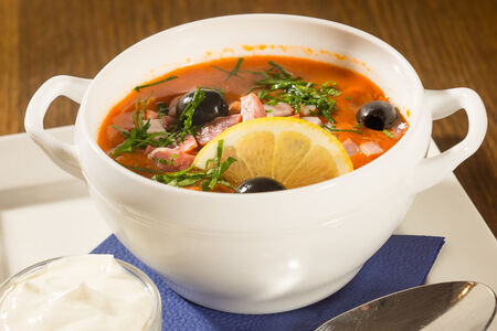 Солянка мясная