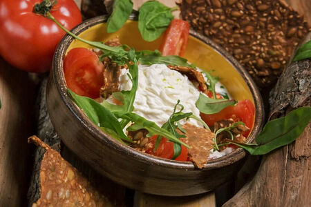 Салат Страчателла