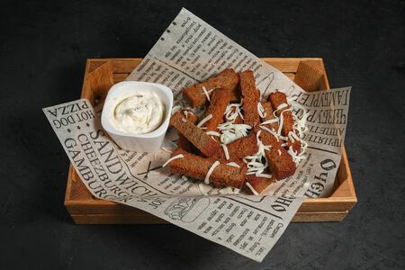 Чесночные гренки