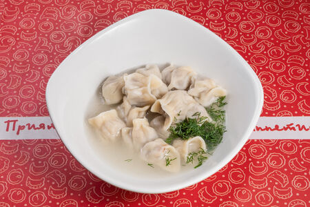 Пельмени с говядиной и свининой