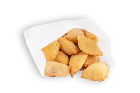 Пирожки с куриным фаршем, жареные во фритюре, 12 шт.