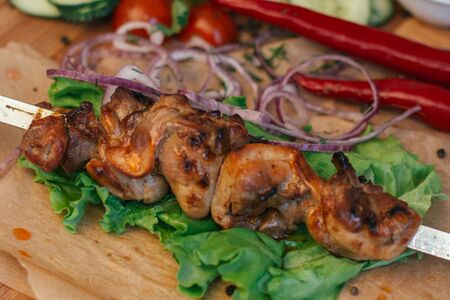 Шашлык из курицы