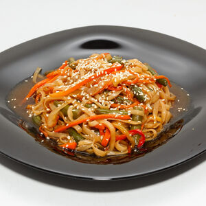 Удон с овощами