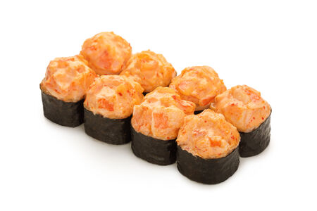 Запечённый ролл Гранд с креветками