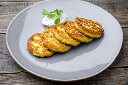 Оладьи из кабачков