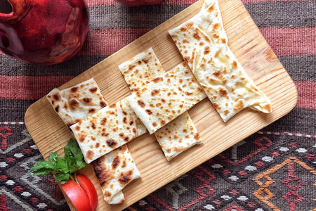 Лепешка Гезлемэ с сыром