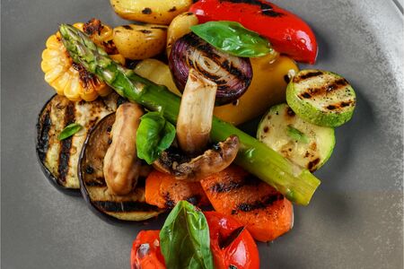 Овощи, запечённые в печи